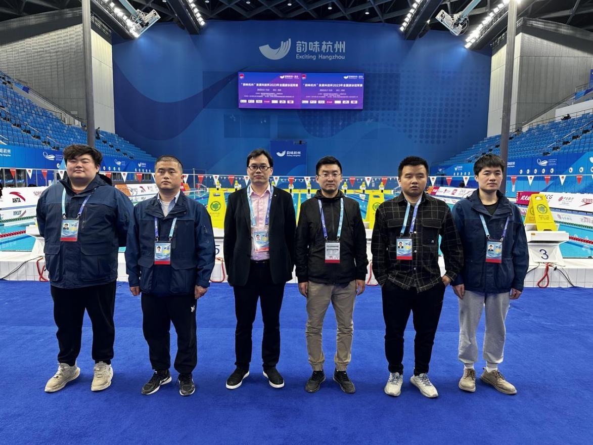 赛事保障团队部分人员合影照
